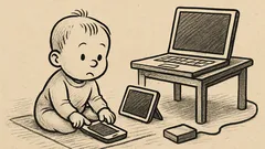 Joks: Bērni divu gadu vecumā prot