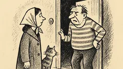 Joks: Zvans pie durvīm — kas tur?