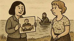 Anekdots: Mans vīrs ir izcils makšķernieks…