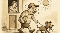 Anekdots: Mīļais, aizej, lūdzu, pēc maizes!