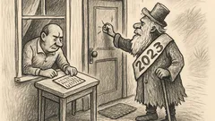 Anekdots: Jaunais gads pieklauvē ar Loto biļeti