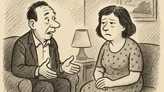 Joks: Mīļā, atbildi tikai ar labiem vārdiem...