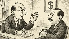 Joks: Gurevič, tātad jūs gribat aizņemties