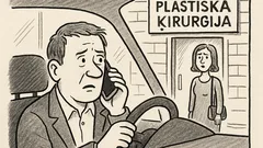 Joks: Mīļais, atbrauc man pakaļ uz klīniku