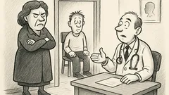 Joks: Marija dusmīga aiziet pie ārsta…