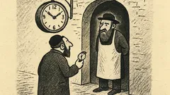 Joks: Ebrejs ieiet mājā ar noslēpumainu pulksteni