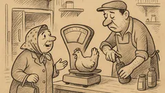 Joks: Minūti pirms slēgšanas ienāk kundze