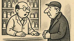 Anekdots: Aptiekā lūdzu acetilsalicilskābi...