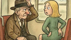 Anekdots: Vilcienā sēž vecs vīrs ar platmali