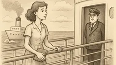 Anekdote: Jauna jaunkundze dodas kruīzā