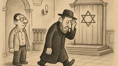 Joks: Iegājis sinagogā, ebrejs ierauga satrauktu rabīnu