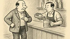 Anekdots: Vīrs ienāk krogā...