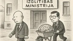Anekdots: Izglītības ministrija risina smadzeņu aizplūšanu…