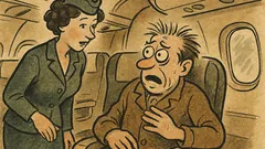 Anekdots: Stjuarte prasa: vai jau lidojāt?