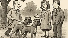 Anekdots: Cik skaisti suņi! Kā viņus sauc?