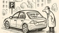 Joks: Uz jauna, modīga auto stikla reklāma