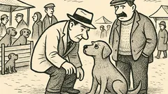 Joks: Suņu tirgū Zālemans prasa par ciltskoku