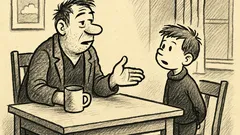 Joks: Bulītis saka tētim par kopsaucēju