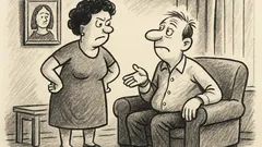 Joks: Sieva saka vīram – tev nepatīk mani radinieki