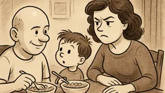 Joks: Mammu, kāpēc tētim pliks pauris?