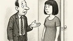 Joks: Tu esi nogriezusi matus, Kristīne?