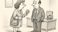 Joks: Mīļais, es šodien ieskrēju pie tevis darbā