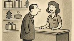 Joks: Vīrietis ienāk veikalā pēc dāvanas